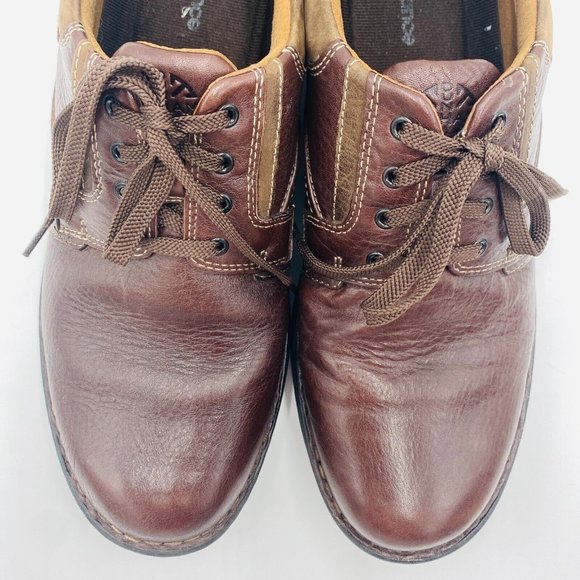 Dunham New Balance Brown Leather Oxford Shoes Lace-Up Men\'s Size 11B DAL08DBR main image 10